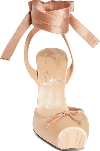 Cassia Lace-Up Slingback Pump