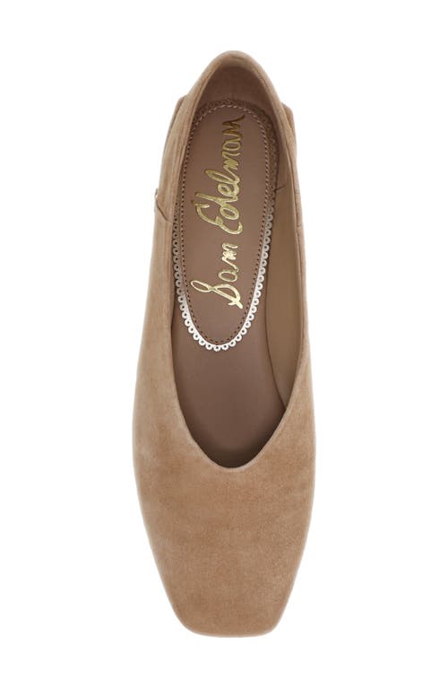 Sam Edelman Kasey Square Toe Pump In Brown