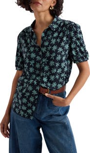Seasalt Cornwall Embrace Floral Button-Up Shirt