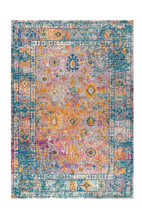 Bohemian FLAIR Boho Vintage Medallion Area Rug