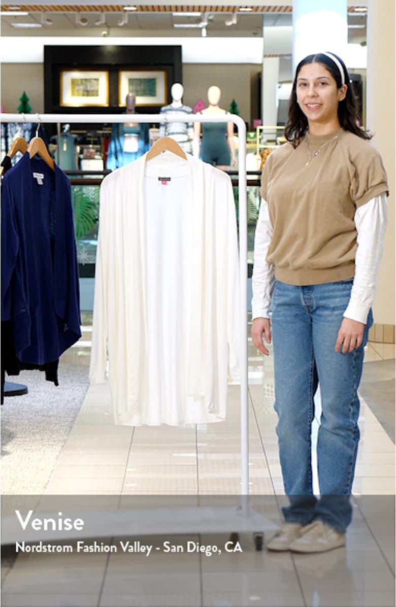 Open Front Cardigan, sales video thumbnail