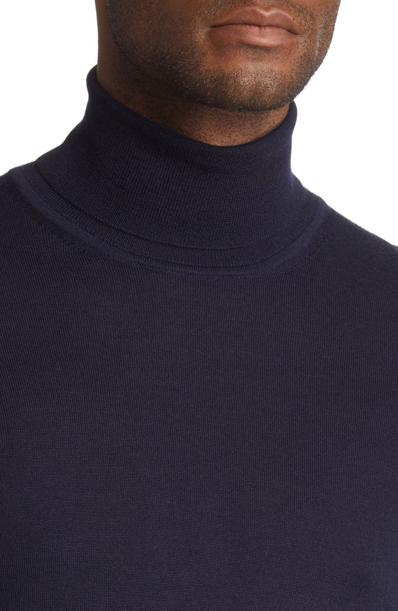 BOSS Musso Wool Turtleneck Sweater, Alternate, color, 