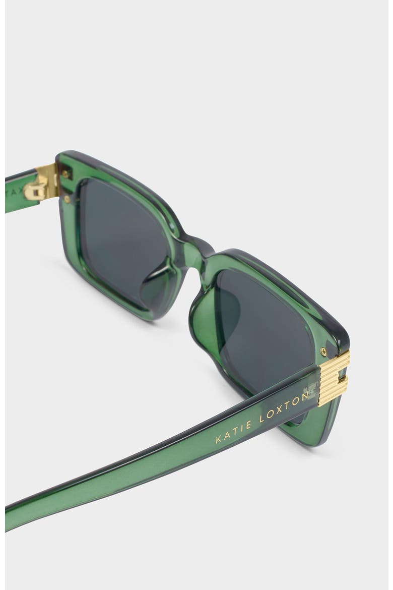 Malibu Sunglasses, Alternate, color, Transparent Green