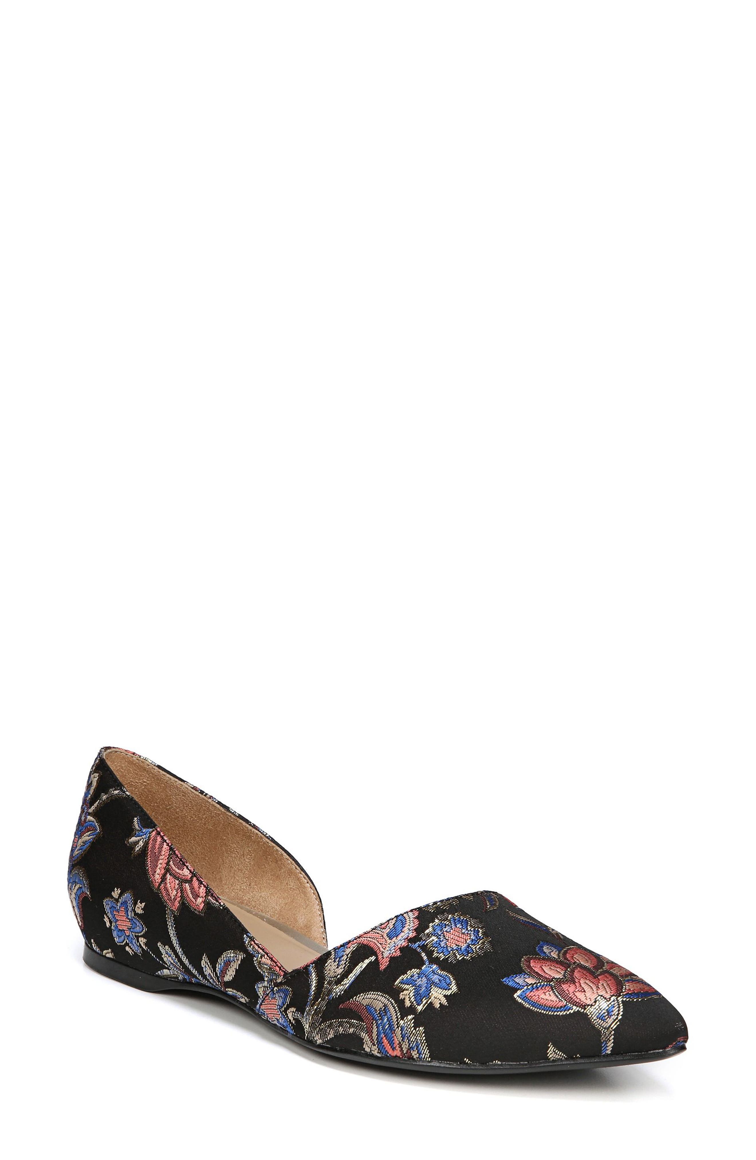 Naturalizer Samantha Half d'Orsay Flat, Main, color, 