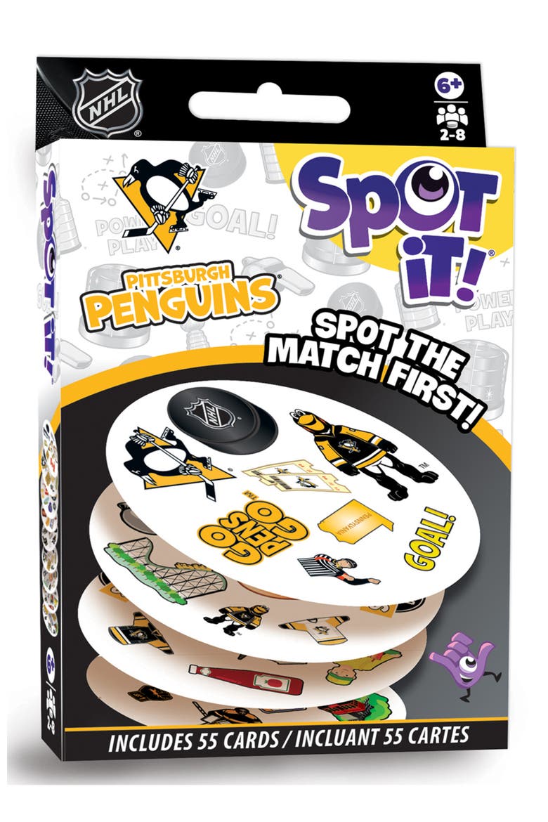 Pittsburgh Penguins Spot It! Card Game, Main, color, Multicolor