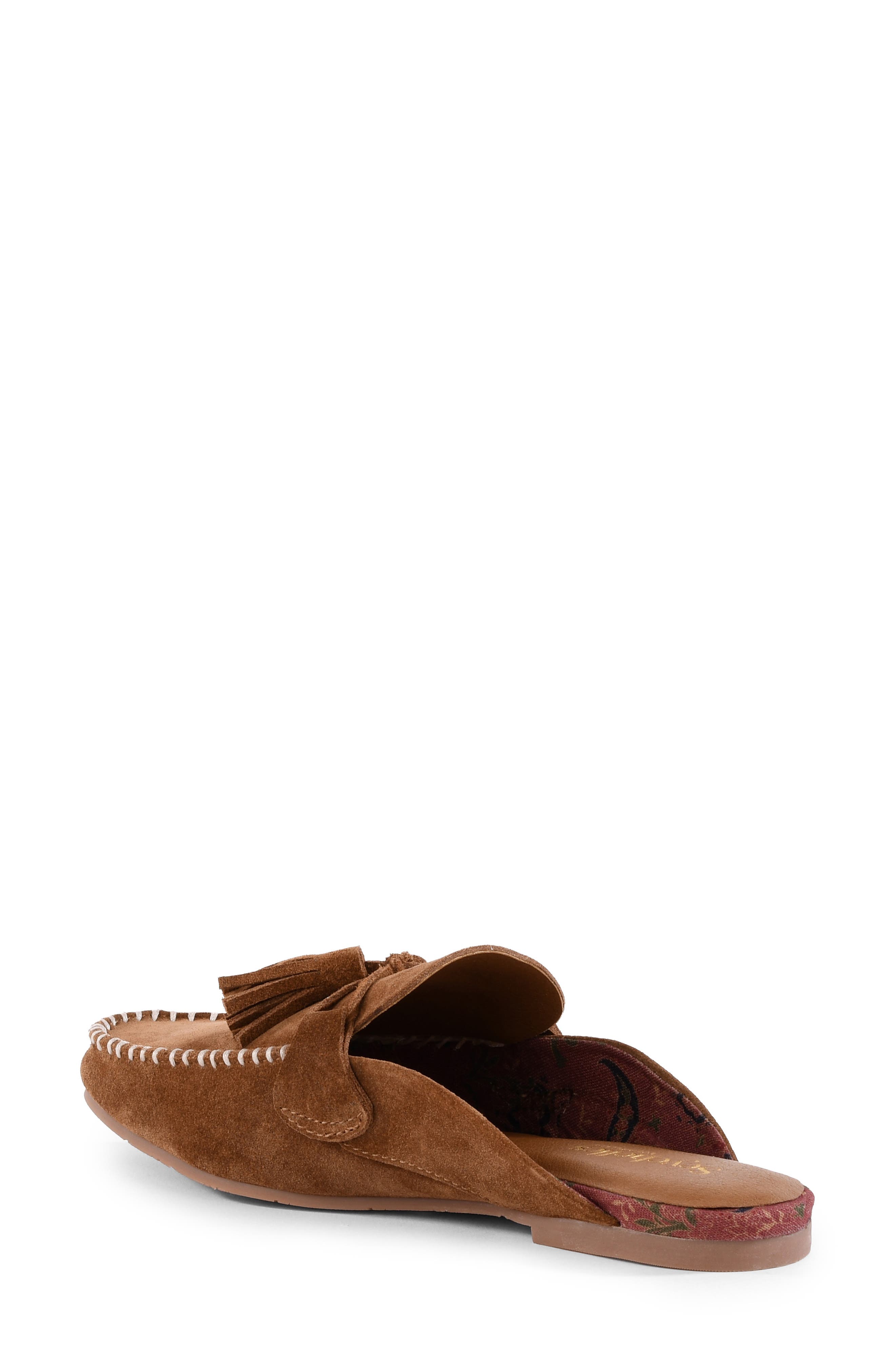 Silverlake Tassel Mule, Alternate, color, TAN