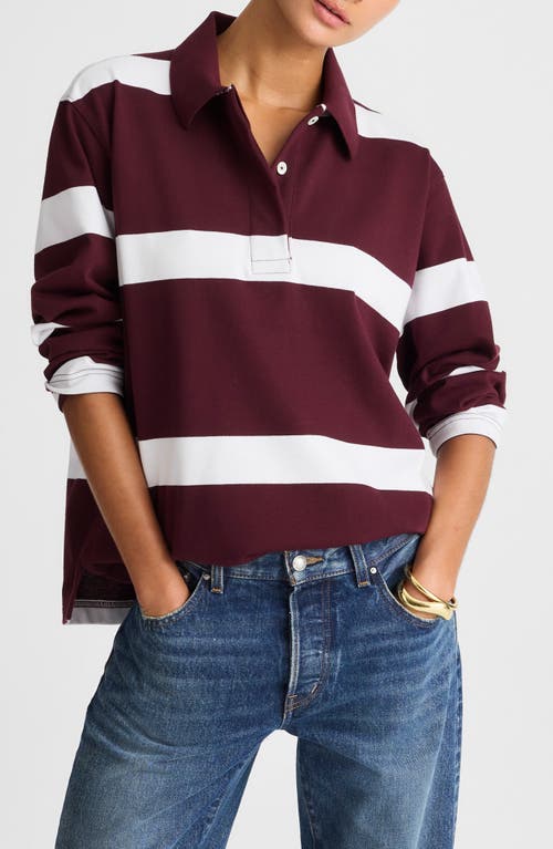 Madewell Rugby Polo Shirt In Multi