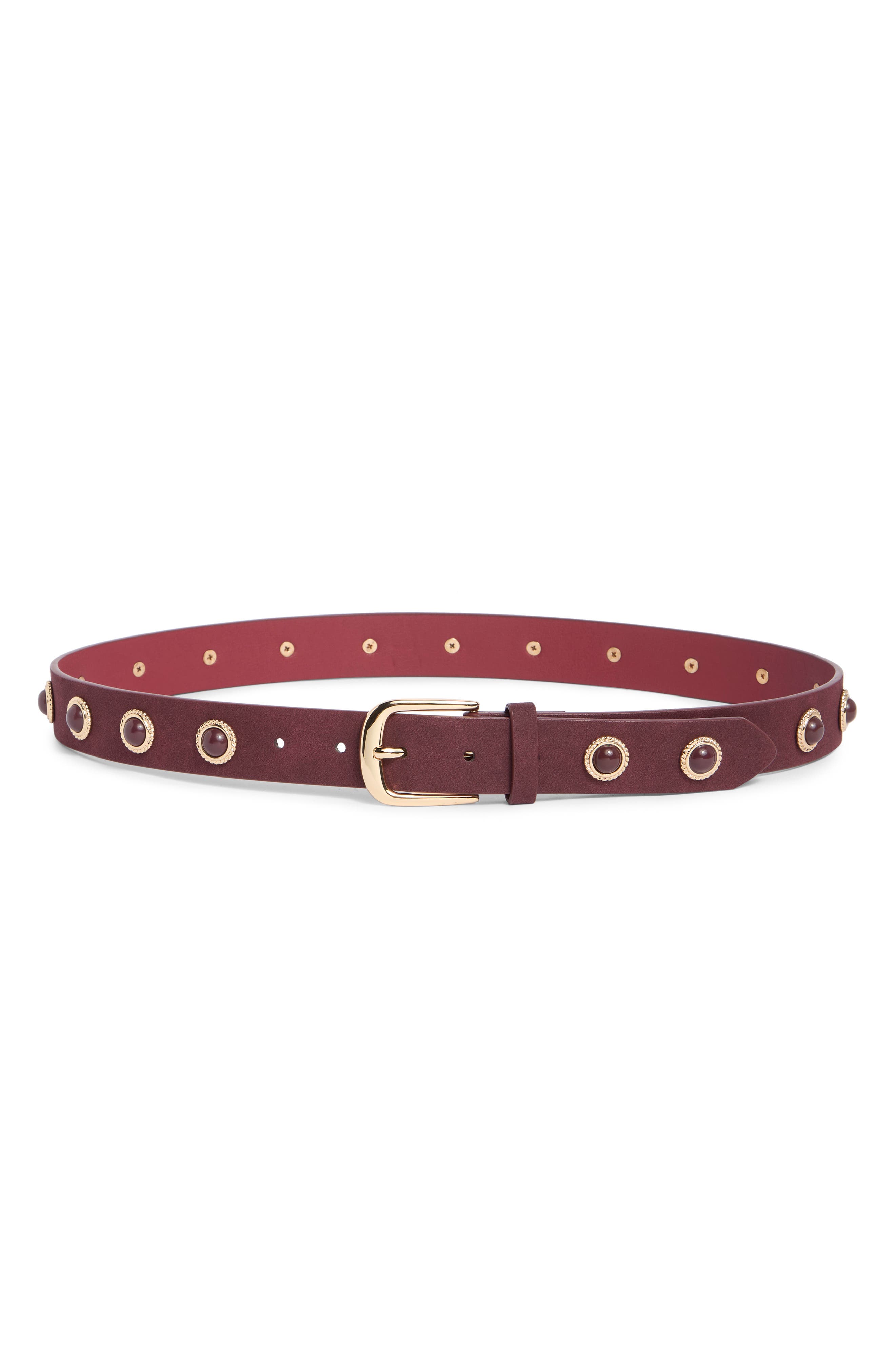 selected BURGUNDY