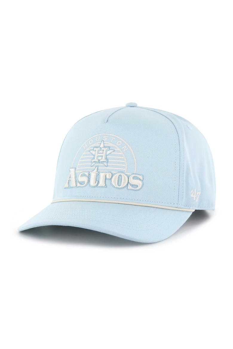 Men's '47 Blue Houston Astros Wander Hitch Adjustable Hat, Main, color, Blue