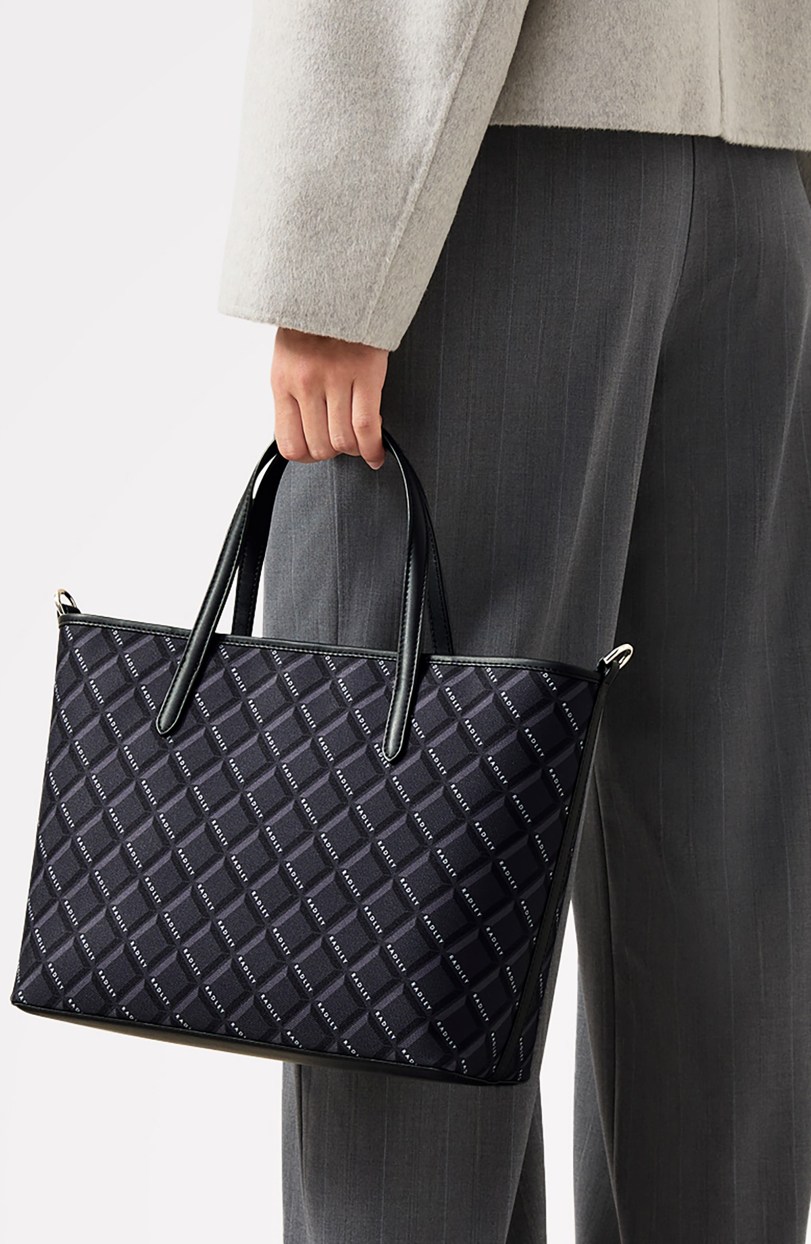 Radley Southwell Gardens Geo Tote Bag, Alternate, color, Black