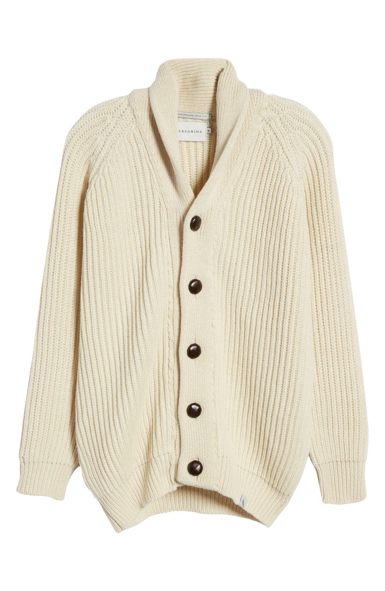 PEREGRINE Wilkinson Shawl Collar Wool Cardigan, Alternate, color, 