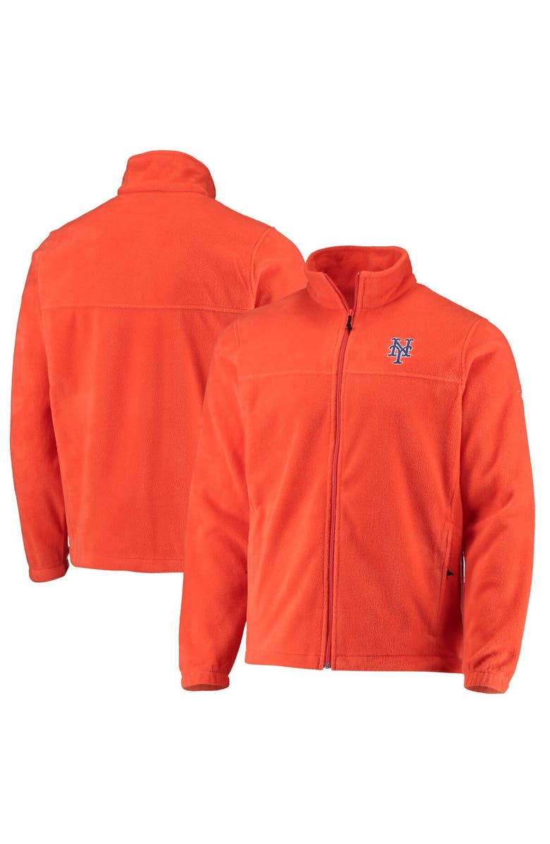 Columbia Men's Columbia Orange New York Mets Full-Zip Flanker Jacket, Alternate, color,