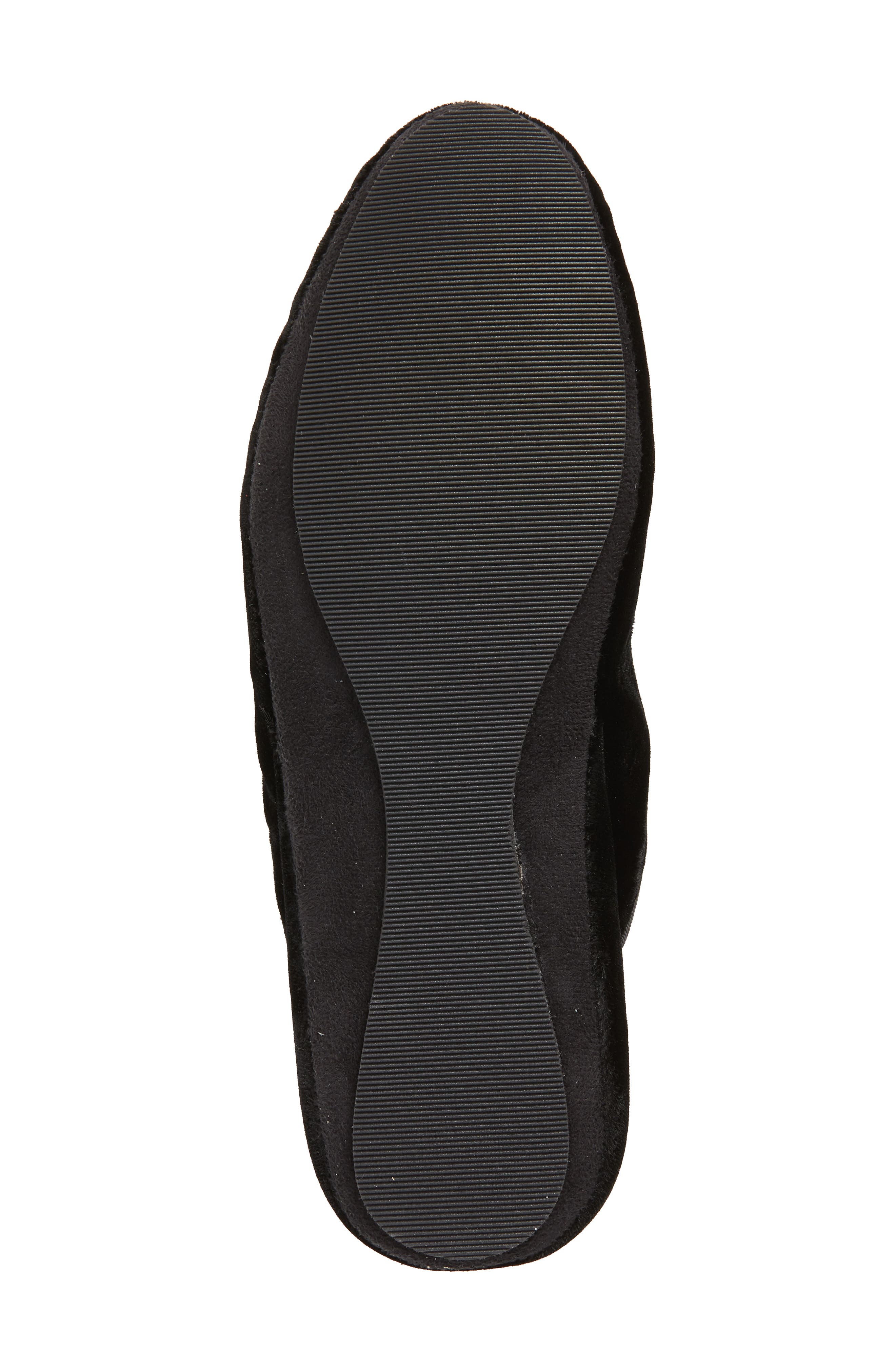 patricia green Beatrice Embroidered Slipper, Alternate, color, Black Velvet