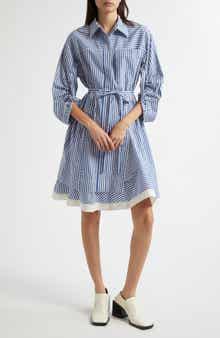 3.1 Phillip Lim Stripe Tie Waist Shirtdress