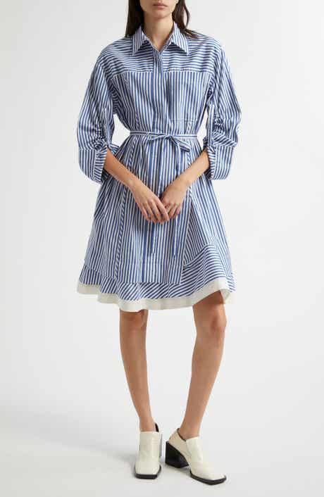 3.1 Phillip Lim Stripe Tie Waist Shirtdress