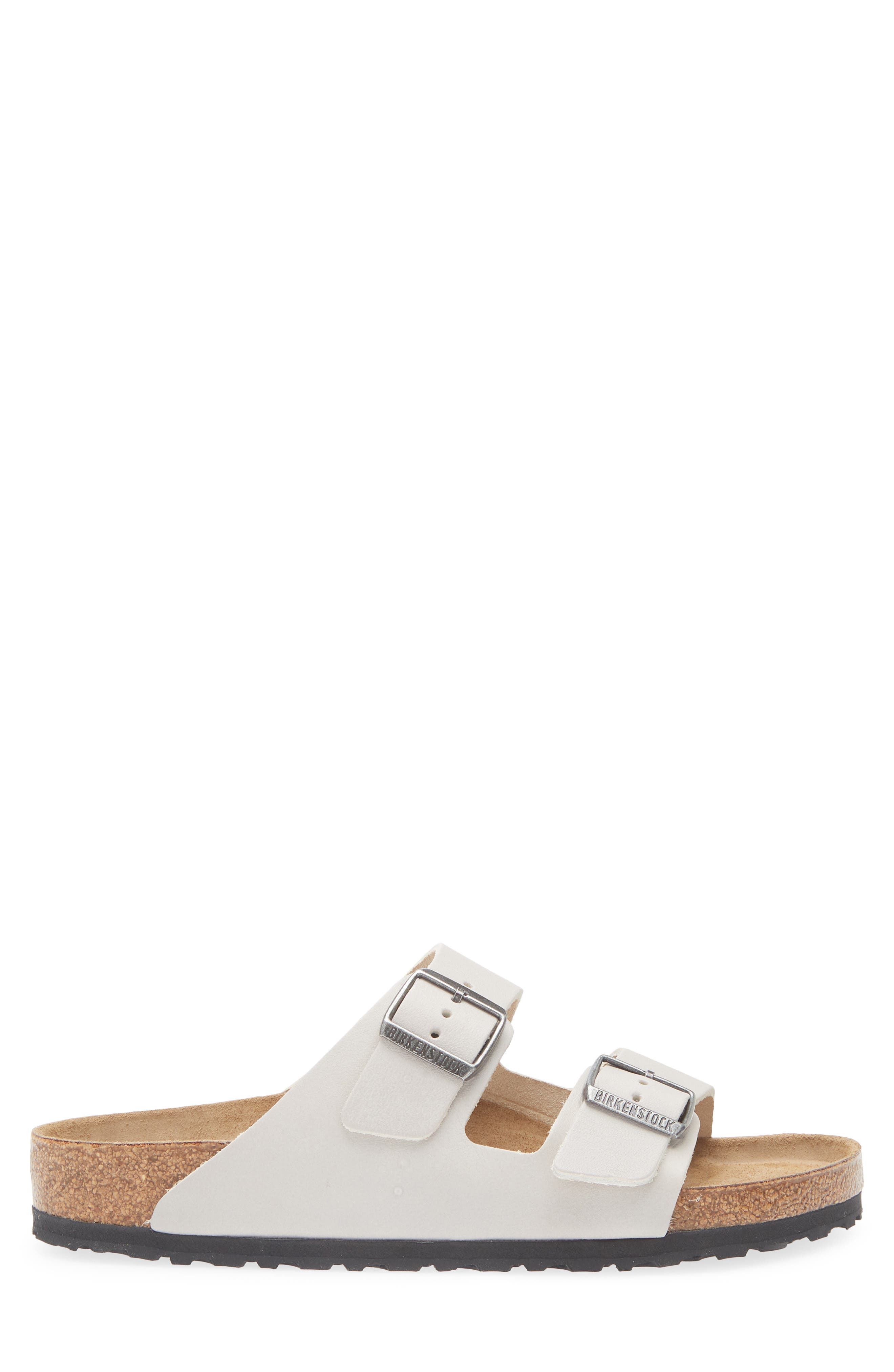 Birkenstock Arizona Vintage Bold Grip Sandal, Alternate, color, Mineral Gray