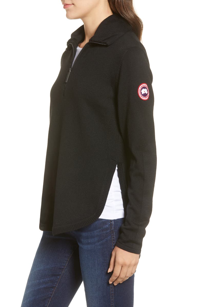 Canada Goose Fairhaven Quarter-Zip Sweater, Alternate, color,