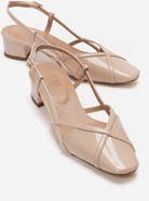 Prologue Shoes Olena Block Heel Slingback Pump