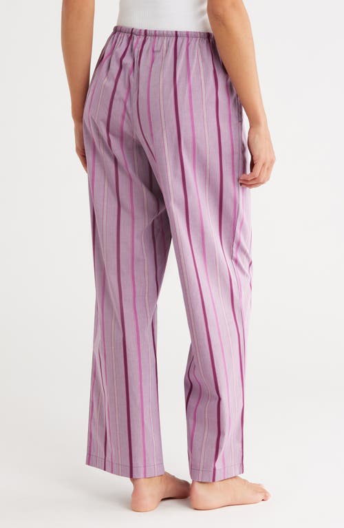 Abound Cotton Boyfriend Pajama Pants In Purple