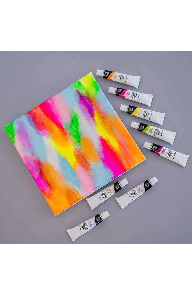 Brea Reese Professional Heavy Body Acrylic Paint Set 12 Tubes, Alternate, color, Multicolored