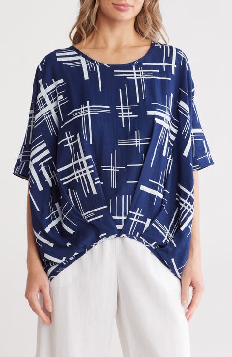 Short Sleeve High-Low Top
