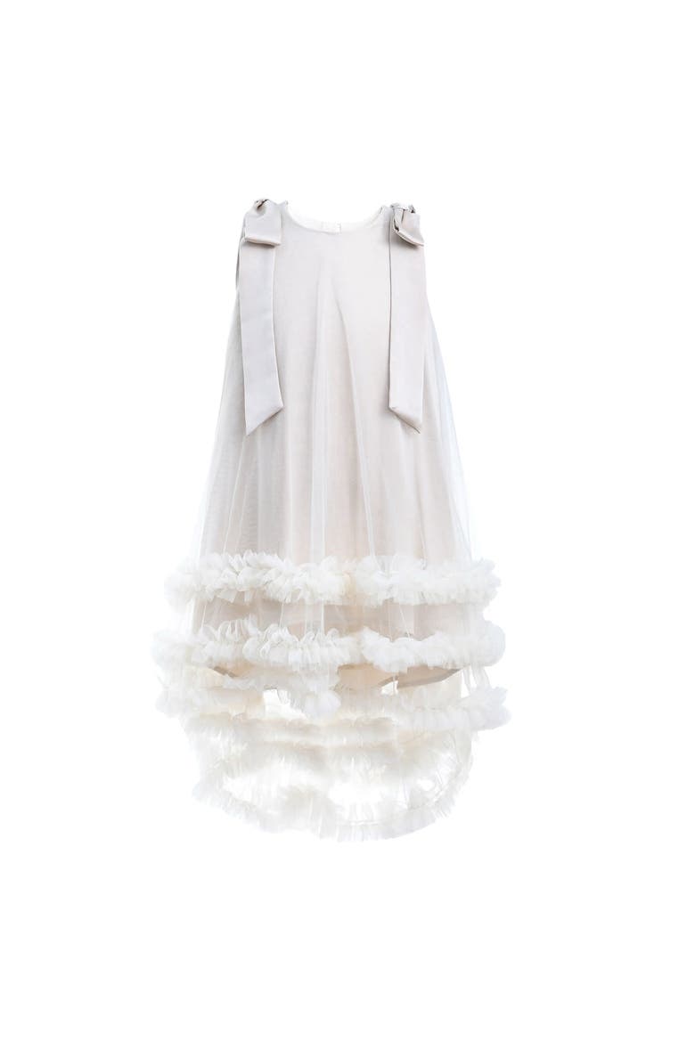 Violeta Dress, Main, color, Cream