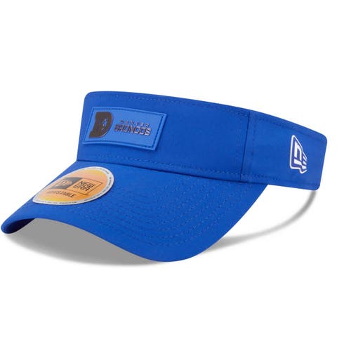 Men's New Era Royal Denver Broncos 2025 Sideline Throwback Visor