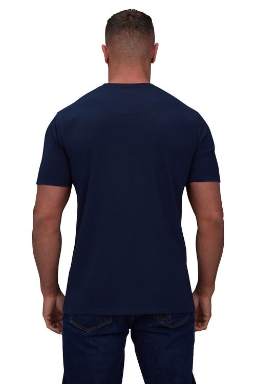 Raging Bull Cotton Blend T-shirt In Blue
