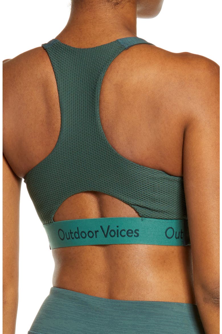 Doing Things Sports Bra, Alternate, color, EVERGREEN