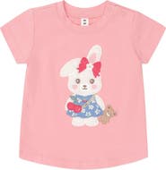 Huxbaby Flower Field Bunny Tee