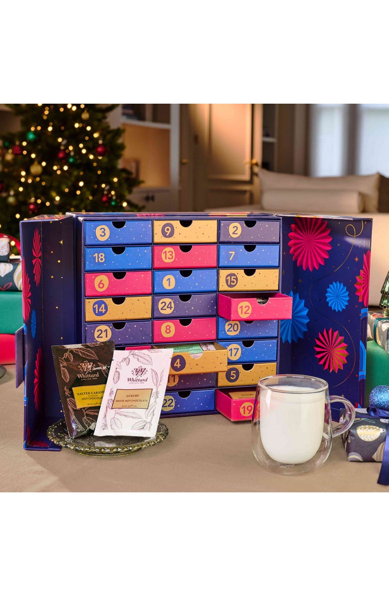 Whittard of Chelsea Hot Chocolate Advent Calendar, Alternate, color, NO COLOR