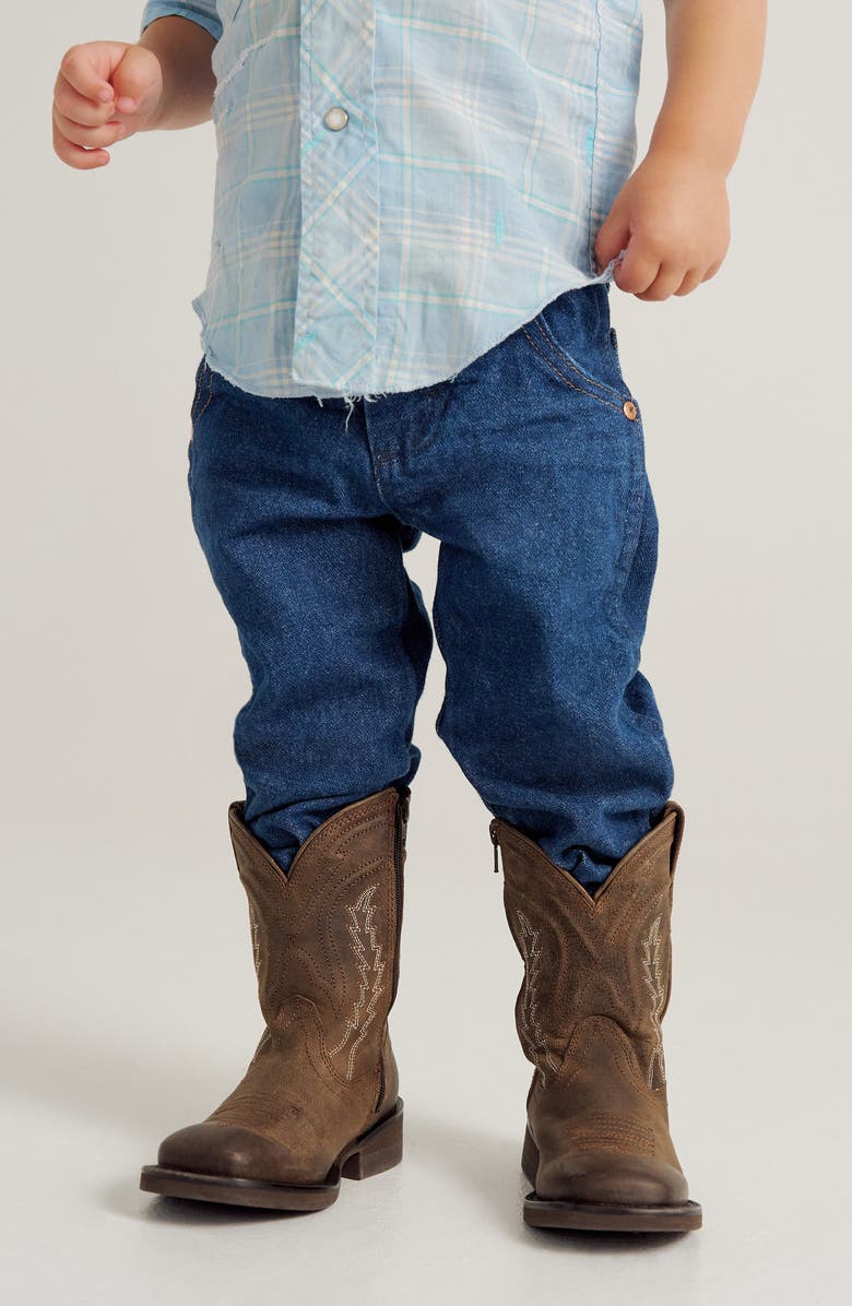 Tecovas Kids' The Doc Western Boot, Alternate, color, Cafe