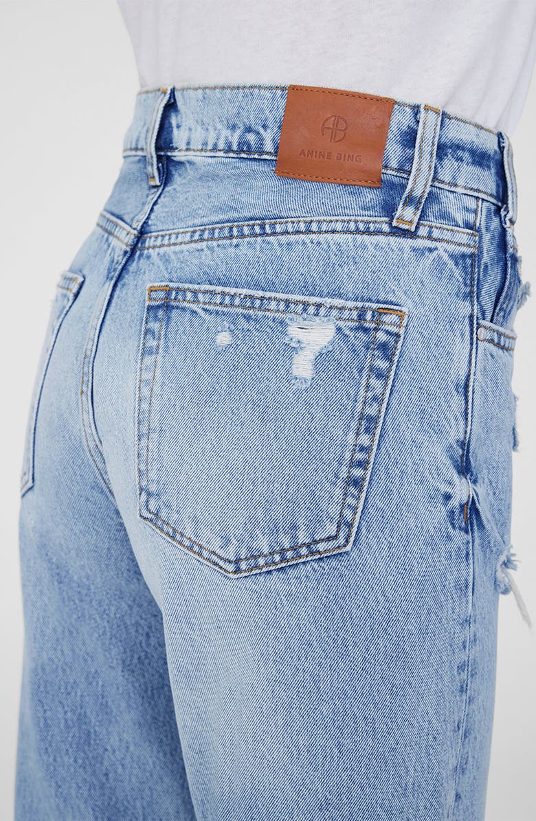 ANINE BING Gavin Jean, Alternate, color, Blue Reservoir