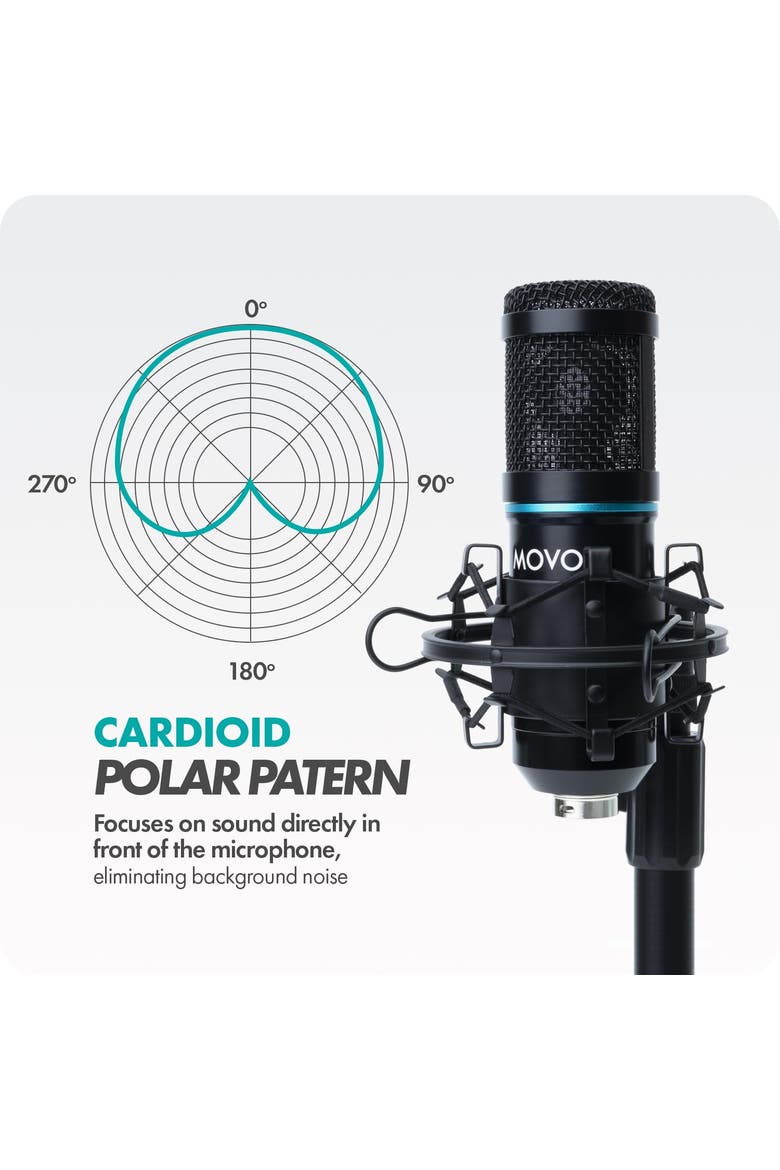 iPhone Podcast Equipment Bundle - Compatible with iPhone, iPad, iOS, Alternate, color, Black