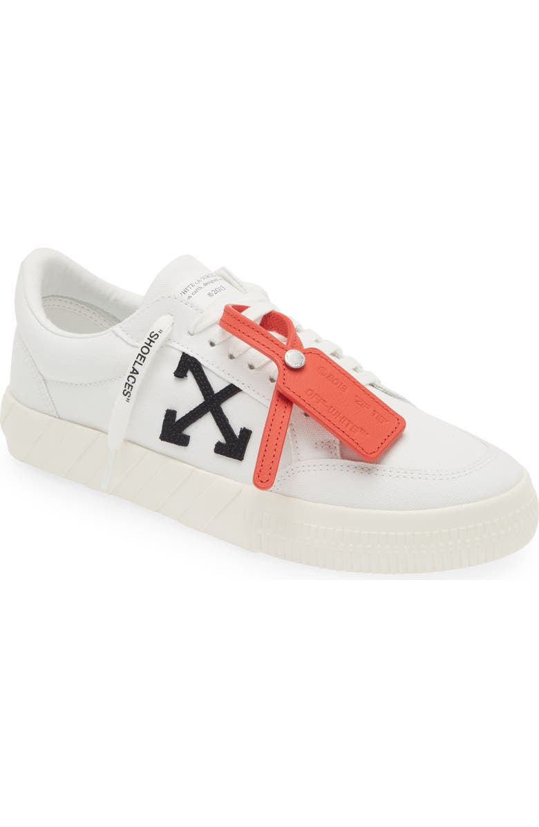 Off-White Vulcanized Low Top Sneaker, Main, color,