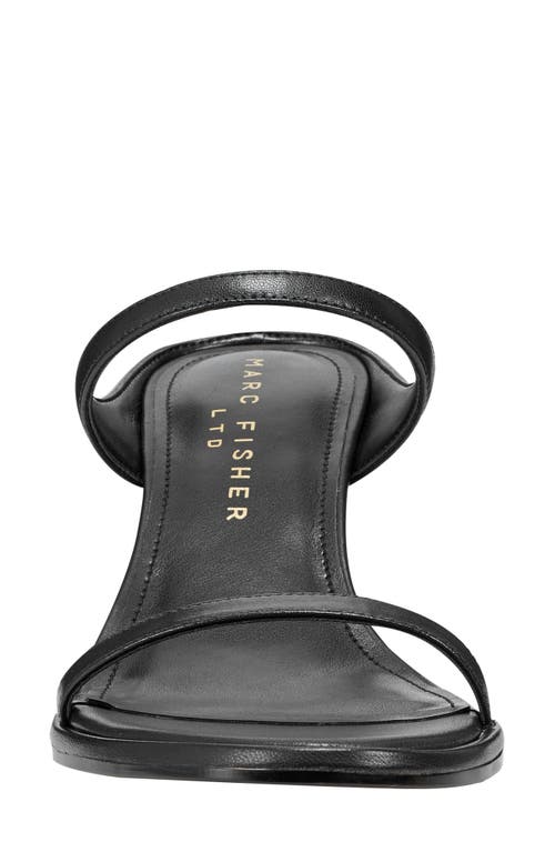 Marc Fisher Ltd Ayelet Strappy Sandal In Blk01