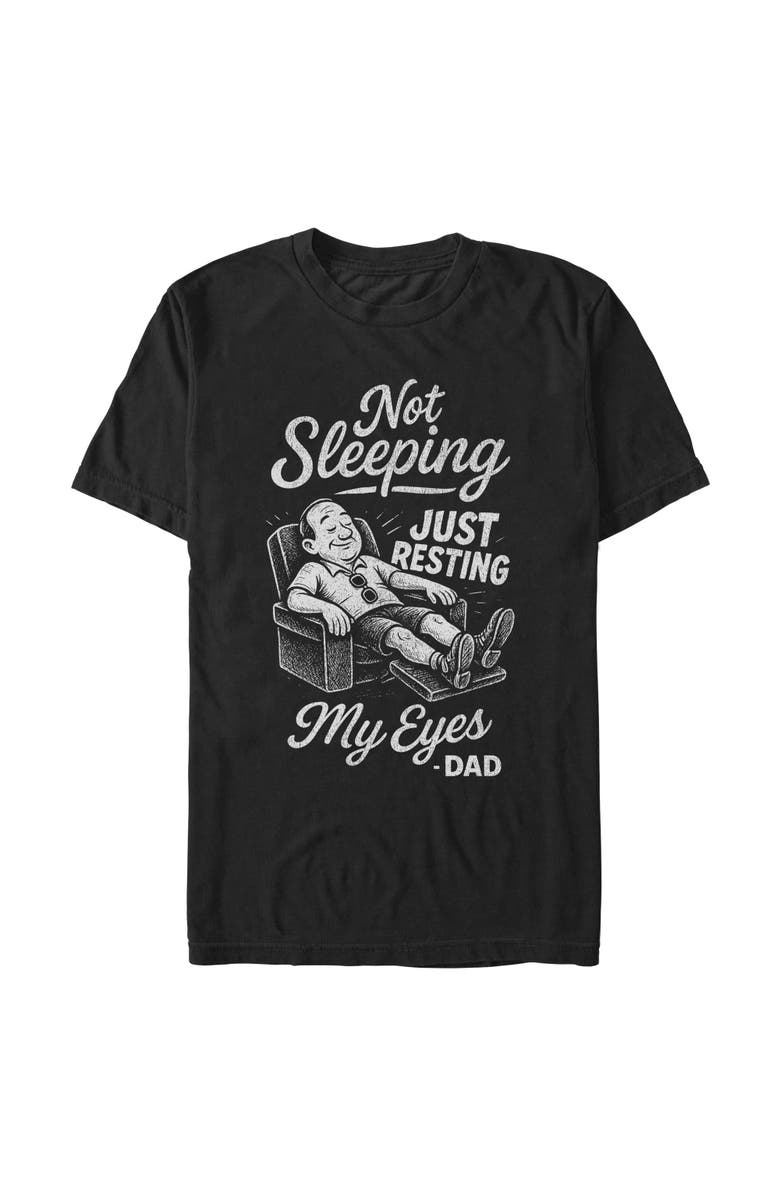 Lost Gods Men's Lost Gods Not Sleeping Just Resting My Eyes Graphic T-Shirt, Main, color, Black