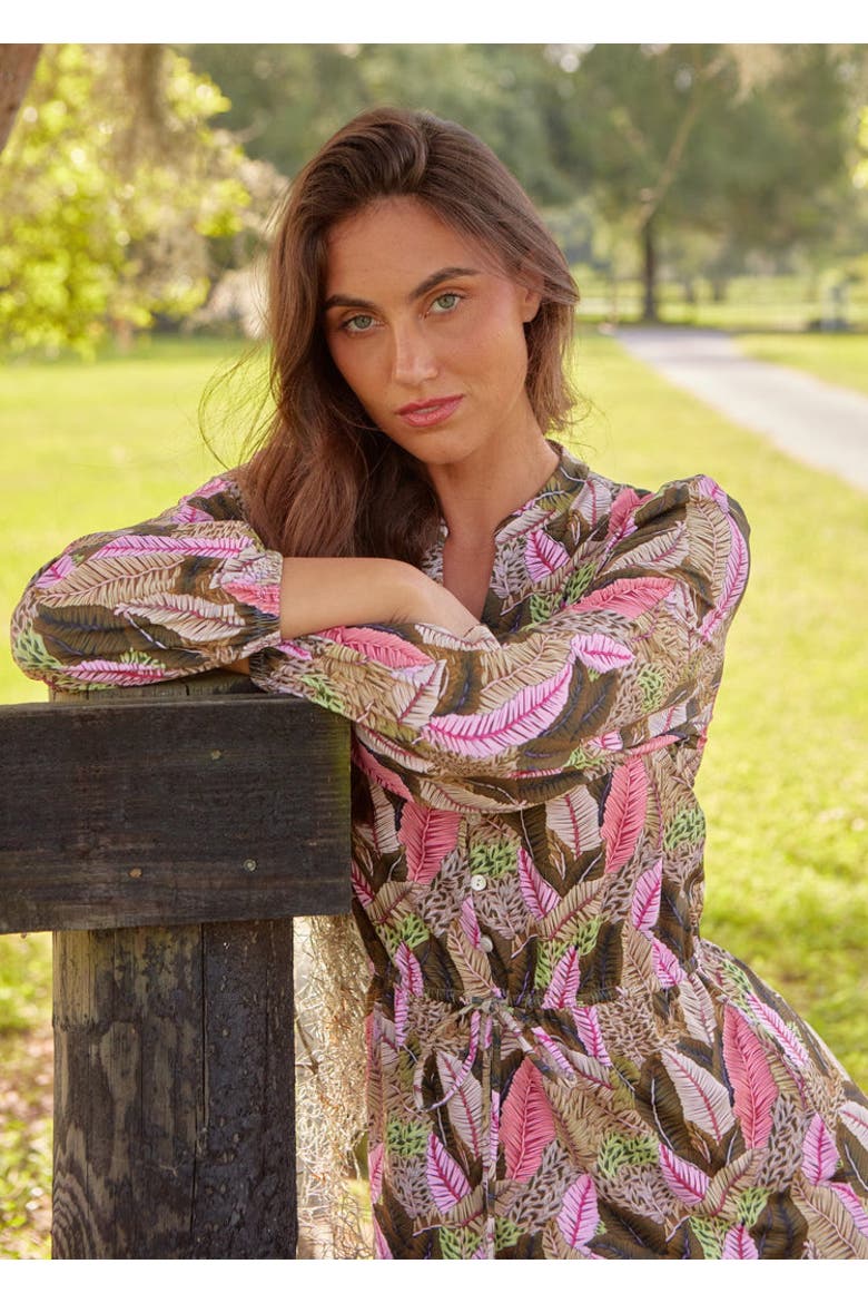 Button Down Maxi Dress, Alternate, color, Myers