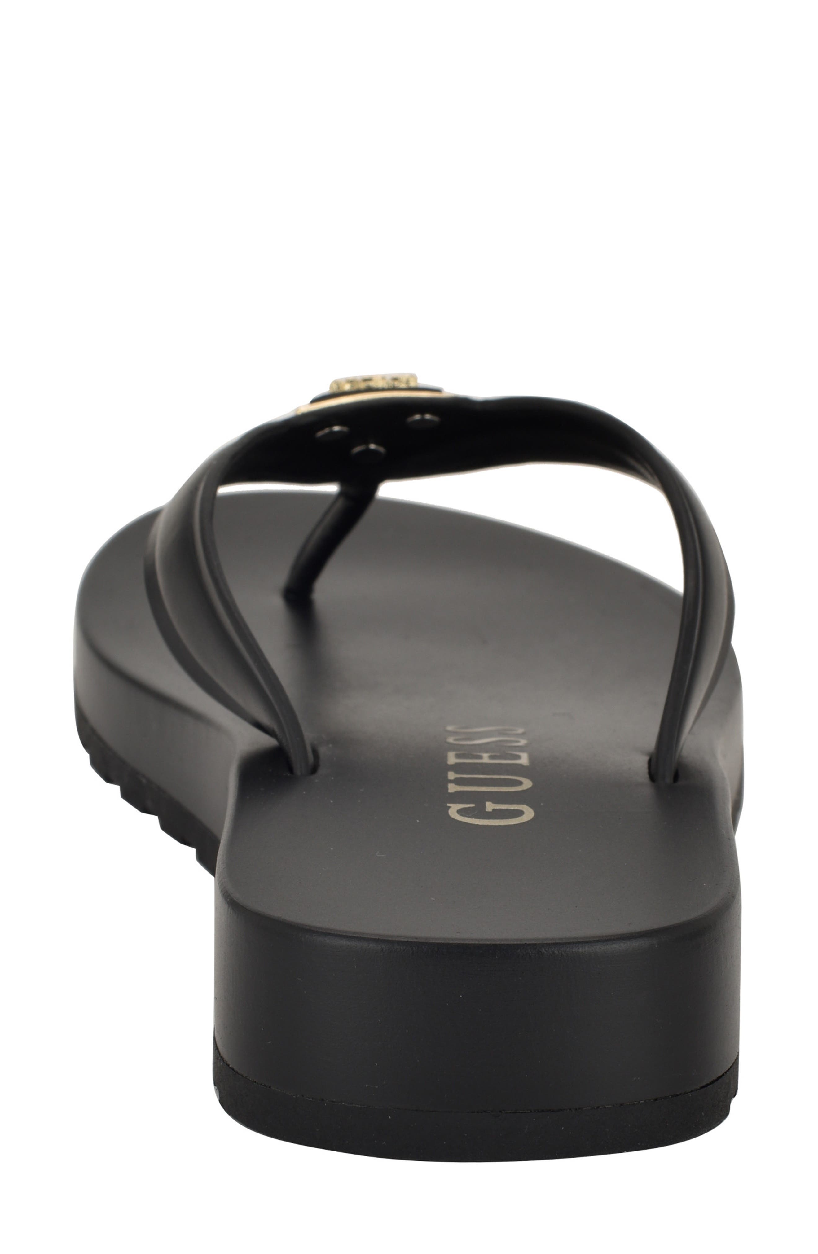 GUESS Candry Flip Flop, Alternate, color, Black