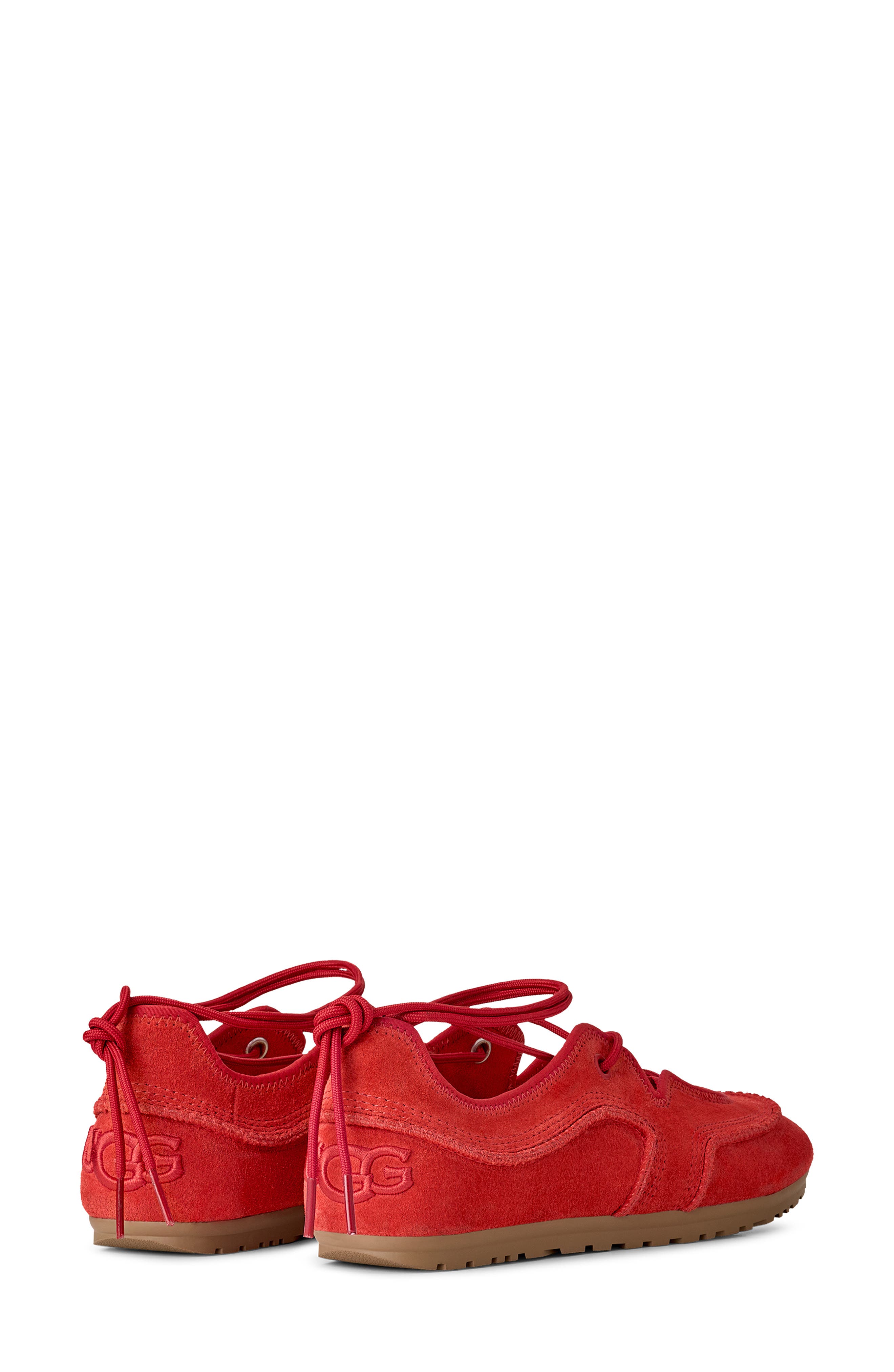 Quill Ballet Sneaker, Alternate, color, RED PEPPER