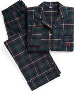 Polo Ralph Lauren Madison Plaid Organic Cotton Pajamas