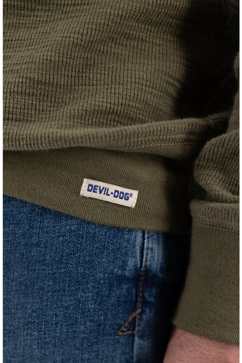 Slub Rib Organic Cotton Hoodie, Alternate, color, IVY GREEN