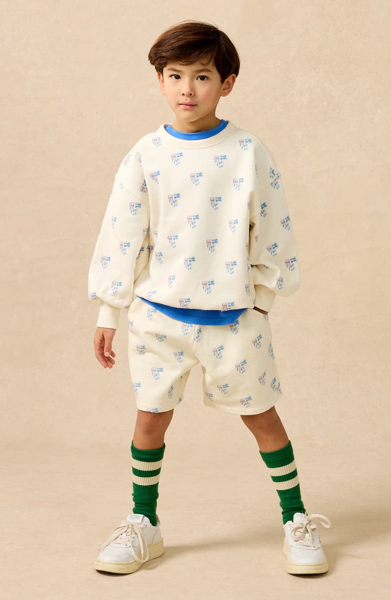 The Sunday Collective Kids' Weekend Organic Cotton Sweatshirt, Alternate, color,