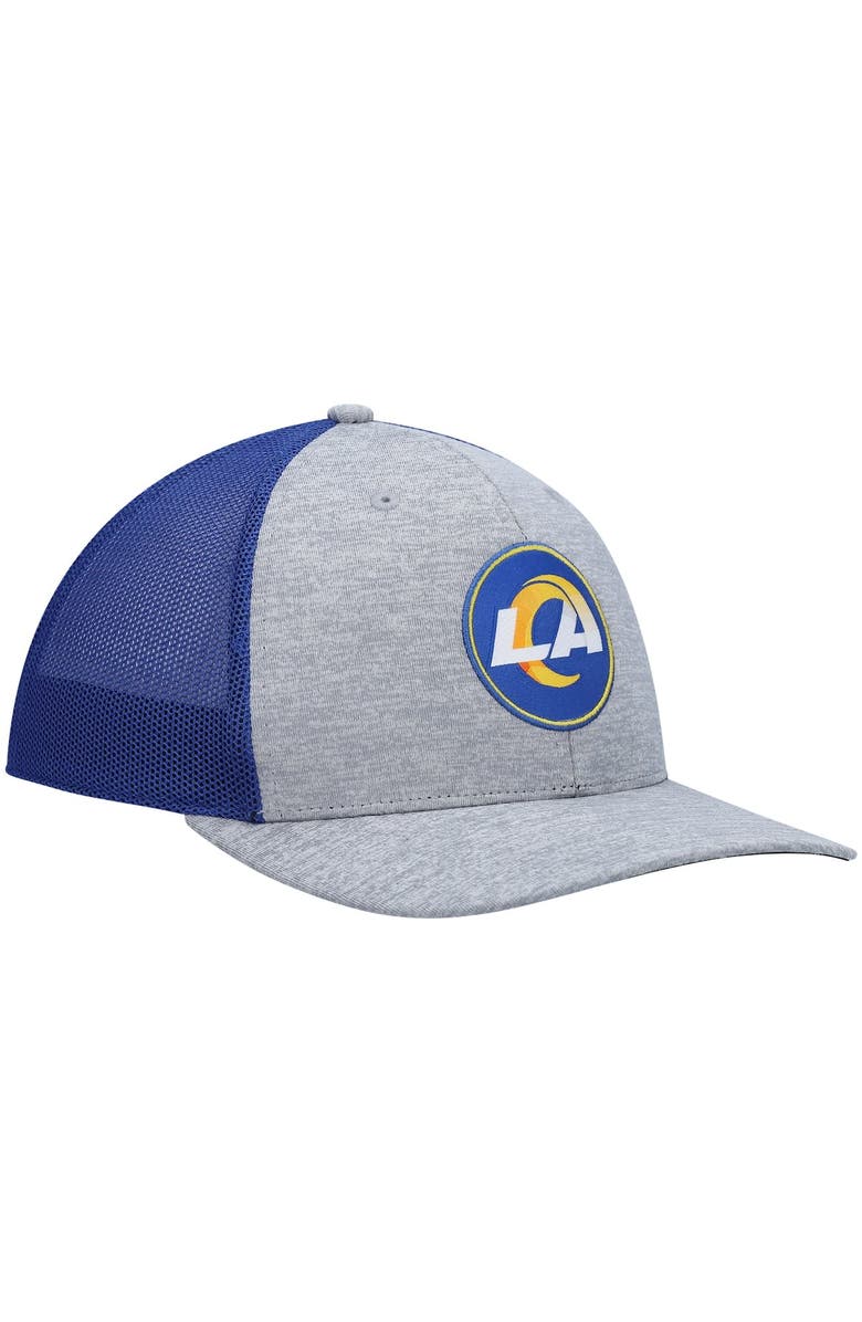 '47 Men's '47 Heathered Gray/Royal Los Angeles Rams Motivator Flex Hat, Alternate, color, Heather Gray