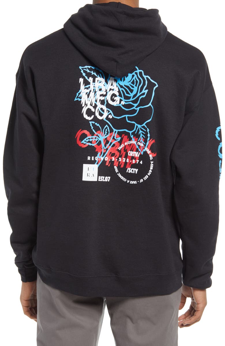 Lira Clothing Stuart Cotton Graphic Hoodie, Alternate, color, 