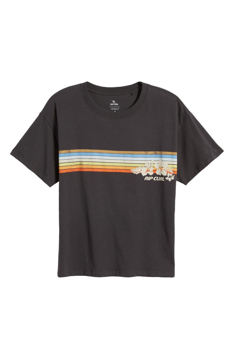 Rip Curl Hoffman Stripe Cotton Graphic T-Shirt, Alternate, color, 
