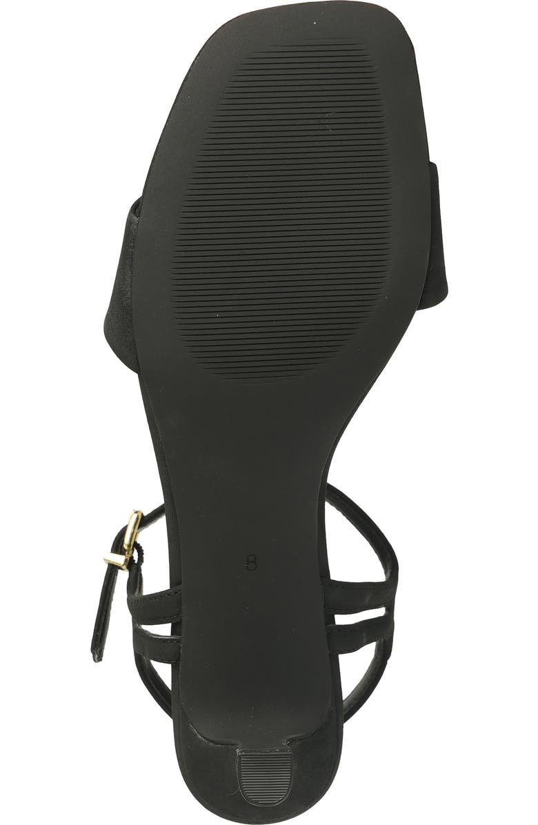 NEW YORK AND COMPANY Garnet Ankle Strap Sandal, Alternate, color, Black