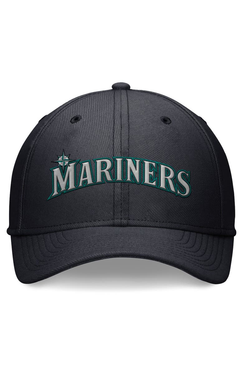 Men's Nike Navy Seattle Mariners Evergreen Performance Flex Hat, Alternate, color, Navy
