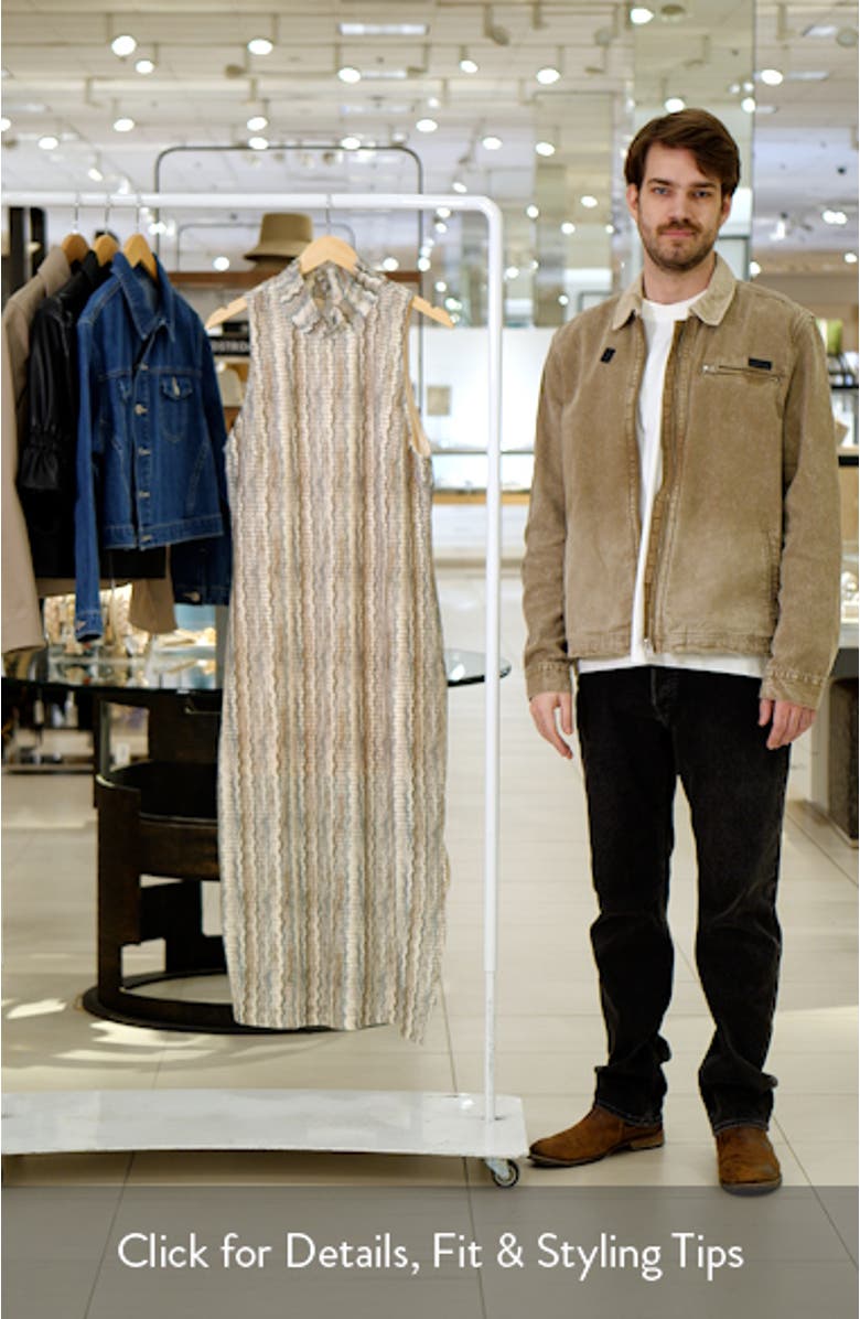 Gabie Mock Neck Midi Dress, sales video thumbnail