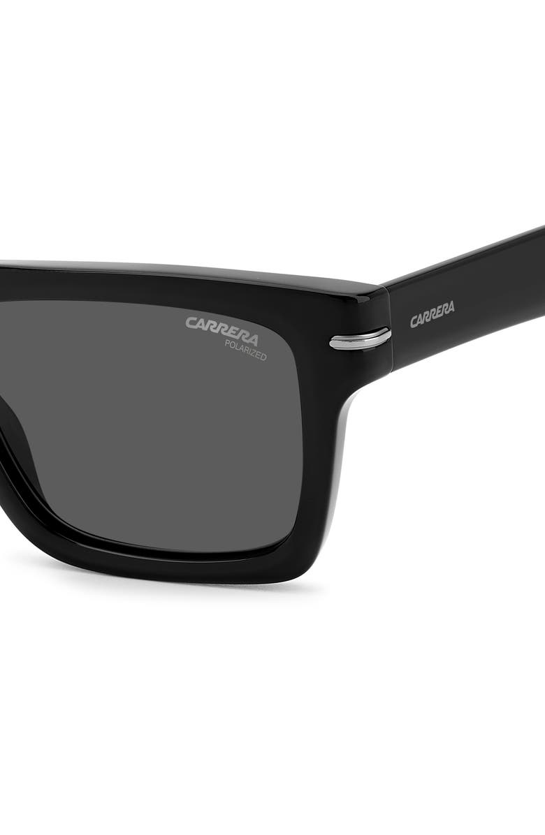 Carrera Eyewear 54mm Polarized Rectangular Sunglasses, Alternate, color, 